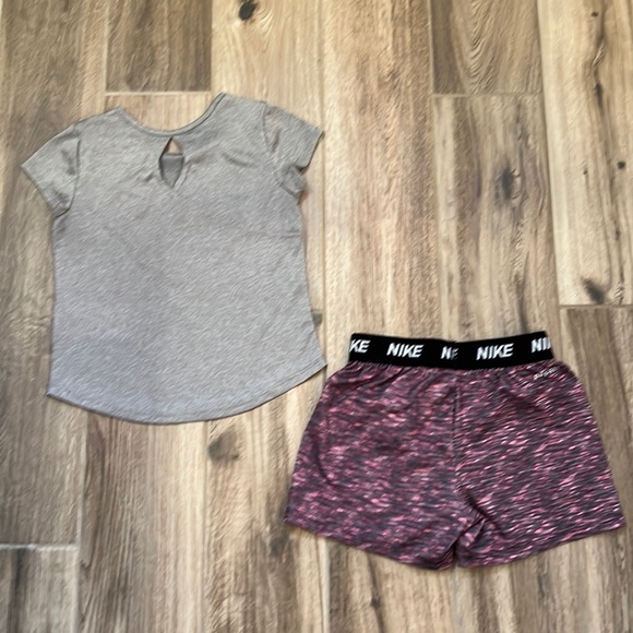 Nike Dri-Fit Heart Active Shorts Set Size 6X - Picture 6 of 7